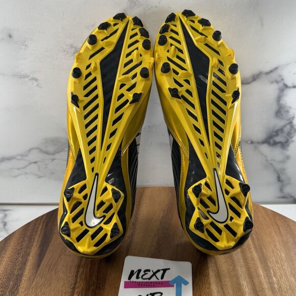 Men Size 10-Nike Vapor Speed Low TD Maize Gold/Black Football Cleats 643152-700 main image 5